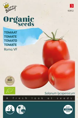 Zaden Organic Tomaten Roma VF (BIO) Buzzy - Buzzy