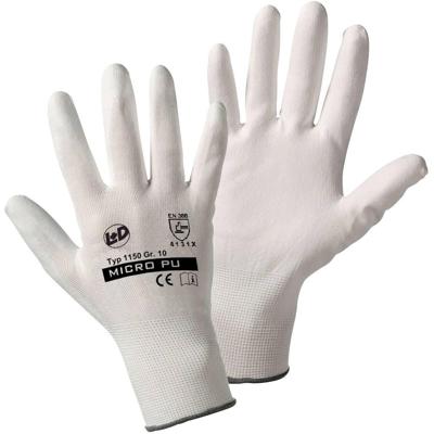 Leipold Doehle Micro-PU knitted 1150-10 Werkhandschoen Nylon Maat (handschoen): 10, XL EN 388:2016 Cat II 1 paar