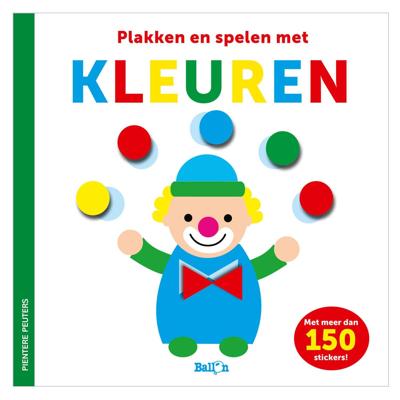 Standaard Uitgeverij Pientere peuters stickerboek - kleuren