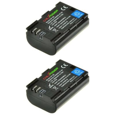 ChiliPower LP-E6 accu voor Canon - 1850mAh - 2-Pack
