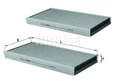 Interieurfilter LAK173S Interieurfilter LAK173S