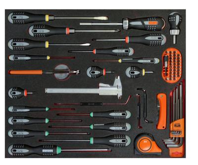 Bahco gevulde inlay ergo schroevendraaier | FF1A10