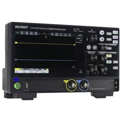 VOLTCRAFT DOV702 Digitale oscilloscoop 70 MHz 2-kanaals 1.25 GSa/s 50 Mpts 12 Bit Digitaal geheugen (DSO) 1 stuk(s) VOLTCRAFT DOV702 Digitale oscilloscoop 70 MHz 2-kanaals 1.25 GSa/s 50 Mpts 12 Bit Digitaal geheugen (DSO) 1 stuk(s)