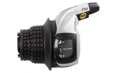 Shimano Draaiversteller (links) 3 speed tourney sl-rs45 - zwart/zilver