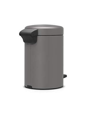 Brabantia pedaalemmer Newlcon 3 liter mineral concrete grey - thumbnail