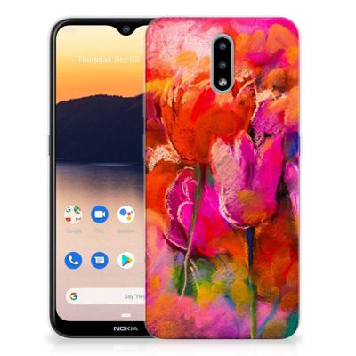Hoesje maken Nokia 2.3 Tulips Hoesje maken Nokia 2.3 Tulips