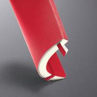 Sigel SI-CO314 Notitieboek Conceptum Pure Softcover A4 Rood Geruit - thumbnail