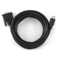 Adapter HDMI naar DVI GEMBIRD 5m, HDMI/DVI, M/M Zwart 5 m - thumbnail
