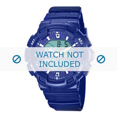 Horlogeband Calypso K5579-4 Kunststof/Plastic Blauw 20mm