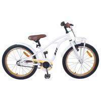Kinderfiets 22 Inch voor 7-12 jaar oud Wit - thumbnail