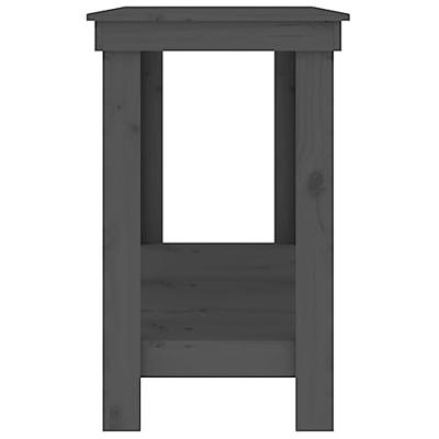 Werkbank 140x50x80 cm massief grenenhout grijs