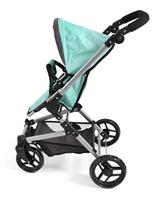 Combi-poppenwagen Fides 3-in-1 - Antraciet Mint - thumbnail