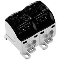 Weidmüller 2725420000 Verdeelblok Schroeven Zwart 1 stuk(s) - thumbnail
