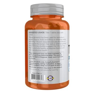 Tribulus 1000mg Now Foods 90caps