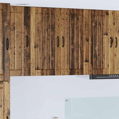Keukenkast Oudhout 80 x 31 x 80 cm Bewerkt hout
