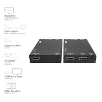 ACT HDMI over IP Extender Set, via CAT5e en hoger, 150 meter - thumbnail