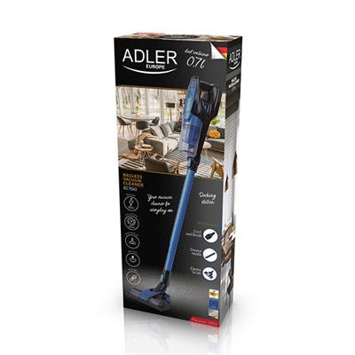Adler AD 7043 handstofzuiger Zwart, Blauw Zakloos Adler AD 7043 handstofzuiger Zwart, Blauw Zakloos