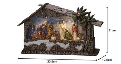 Kerstlantaarn LED kerststal Konstsmide - Konstsmide Kerstlantaarn LED kerststal Konstsmide - Konstsmide