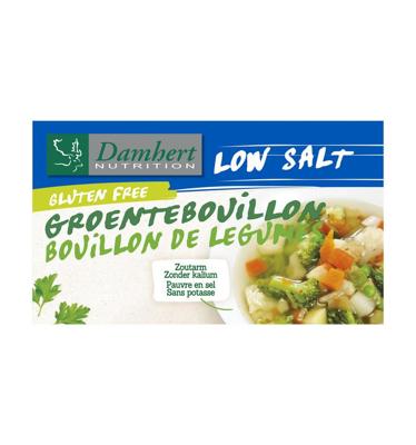 Damhert Low Salt Groentebouillonblokjes Glutenvrij