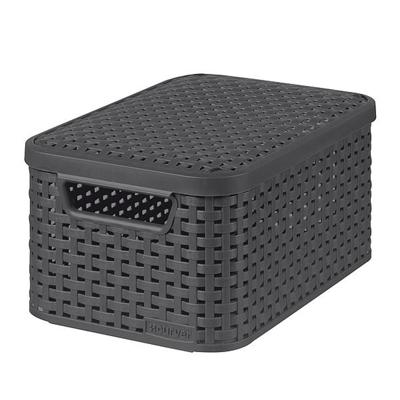 Curver style mand s met deksel antr