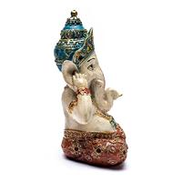 Ganesha Beeld Horen (15 x 10 x 21 cm) - thumbnail