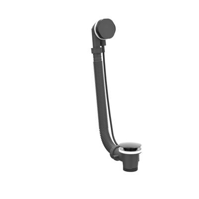 IVY Badoverloopset - Zwart chroom PVD 6903107 IVY Badoverloopset - Zwart chroom PVD 6903107