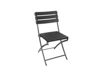 Perel folding chair wood Campingstoel Zwart FP165W Belastbaarheid (gewicht) (max.) 300 kg - thumbnail