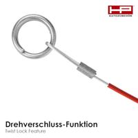 HP Autozubehör 25.127 0438104 Aanhanger breekkabel 99 cm - thumbnail