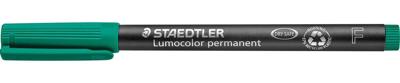 Viltstift staedtler ohp lumo f 318 perm groen Viltstift staedtler ohp lumo f 318 perm groen