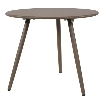 Bijzettafel Rafael metaal taupe 45 cm