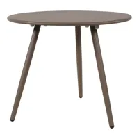 Bijzettafel Rafael metaal taupe 45 cm - thumbnail