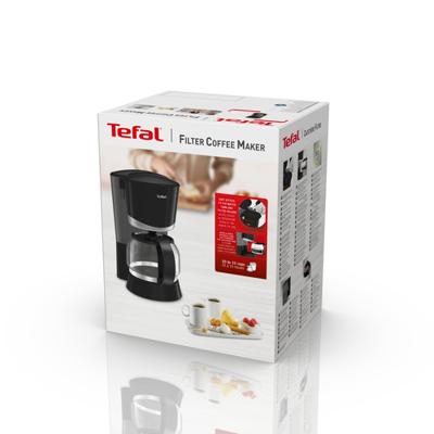 Tefal vita koffiezetapparaat 1,25l zwart