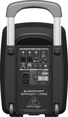 Behringer Europort MPA40BT-Pro Actieve luidspreker met handvat & BT Behringer Europort MPA40BT-Pro Actieve luidspreker met handvat & BT