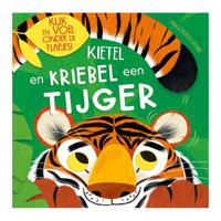 Lantaarn Publishers Kietel en kriebel een tijger flapjesboek - thumbnail