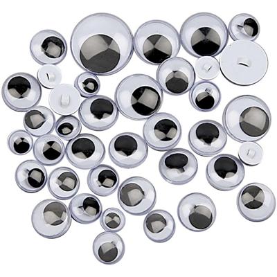 Creativ Company Wiebelogen, opnaaien, te naaien, d 8-20 mm, 250 div/ 1 doos