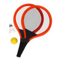 Johntoy Tennisset met bal en shuttle - thumbnail