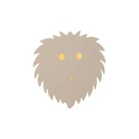 Lucide CHARLIE - Wandlamp Kinderkamer - LED Dimb. - 1x7W 2700K - Beige - thumbnail