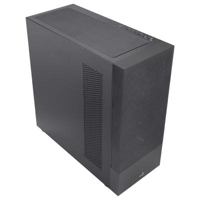 Aerocool cipher s-bk-v1 midi tower behuizing (zwart | 3x usb-a)