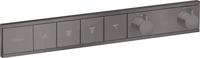 Hansgrohe RainSelect thermostaat inbouw voor 4 functies, Brushed Black Chrome - thumbnail