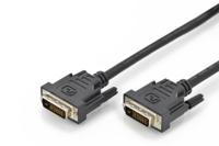 DIGITUS DVI aansluitkabel, DVI (24+1), 2 m lang, DVI-D Dual Link, zwart - thumbnail