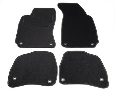 Automatten op maat - zwart stof - Volkswagen Passat 3B, 3BG 1997-2005