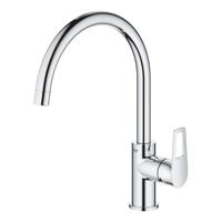 GROHE Eengreeps keukenmengkraan BauLoop 31368001 - thumbnail