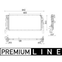 Radiateur CR2201000P - thumbnail