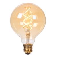 Lucide G95 - Filament lamp - Ø 9,5 cm - LED 3 StepDim (Memory) - E27 - 1x4,9W 2200K - Amber - thumbnail