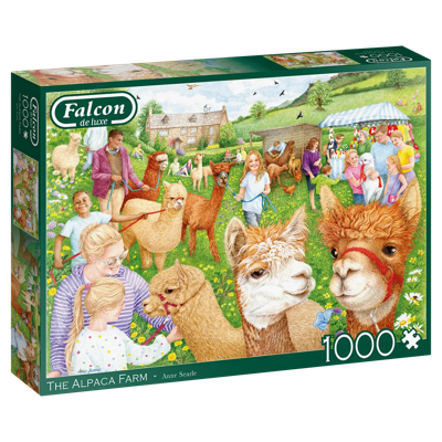 The Alpaca Farm Puzzel 1000 Stukjes The Alpaca Farm Puzzel 1000 Stukjes