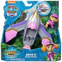 PAW Patrol Jungle Pups Skye valk voertuig met speelfiguur - thumbnail