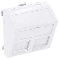 OBO Bettermann 6119 298 Afdekking Datatechniekdrager (b x h x d) 45 x 45 x 26 mm 1 stuk(s) Wit - thumbnail