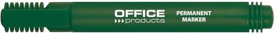 OFFICE products permanent marker 1-3 mm, rond, groen