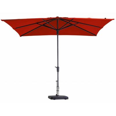 Stokparasol Syros 280 x 280 cm brick red zonwering Madison - Madison Stokparasol Syros 280 x 280 cm brick red zonwering Madison - Madison