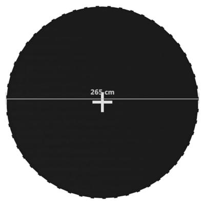 VidaXL Springmat voor 10 feet/3,05 m ronde trampoline stof zwart VidaXL Springmat voor 10 feet/3,05 m ronde trampoline stof zwart